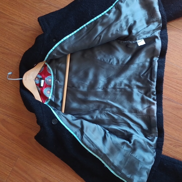 J. Crew Blazer Black Wool mohair Knotty Jacket Style 80061 - Picture 5 of 9